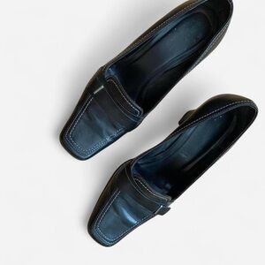 Women Black Loafers
